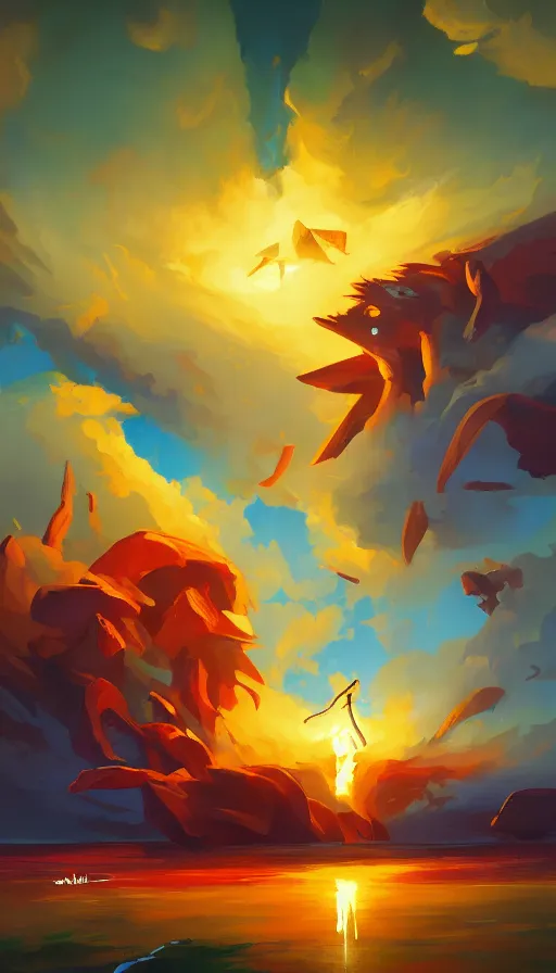 Prompt: rage, by rhads