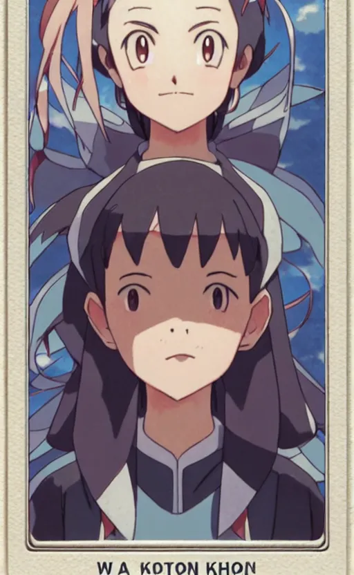 Prompt: a pokemon card from 1 9 5 0, illustration, concept art, anime key visual, trending pixiv fanbox, by wlop and greg rutkowski and makoto shinkai and studio ghibli and kyoto animation, symmetrical facial features