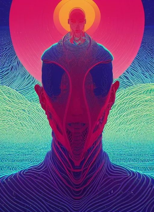 Prompt: symmetry!! stunning portrait of peacemaker, by victo ngai, kilian eng vibrant colors, dynamic lighting, digital art, winning award masterpiece, fantastically beautiful, illustration, aestheticly inspired by beksinski and dan mumford, upscale with simon stalenhag work, artstation, 8 k