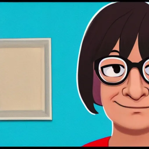 Prompt: Tina Belcher as a real person, photorealistic