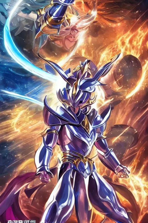 Image similar to 2 0 2 2 knights of the zodiac saint seiya battle for sanctuary hero suit armor comics mask minimalist verytoon nautiljon animes toei animation namco bandai, art by artgerm and greg rutkowski and magali villeneuve