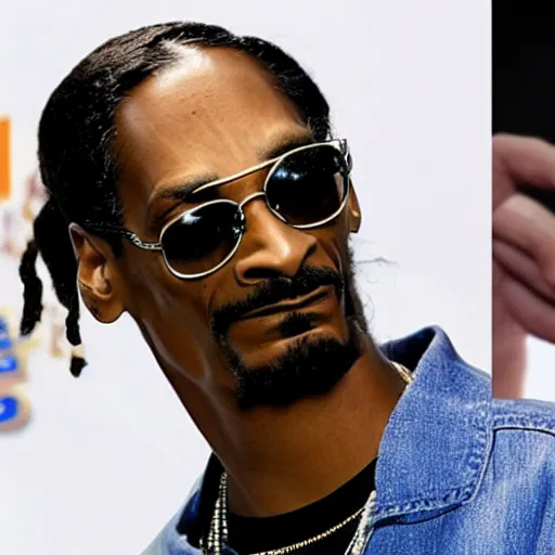 Prompt: angry snoop dogg kicked out of burger king