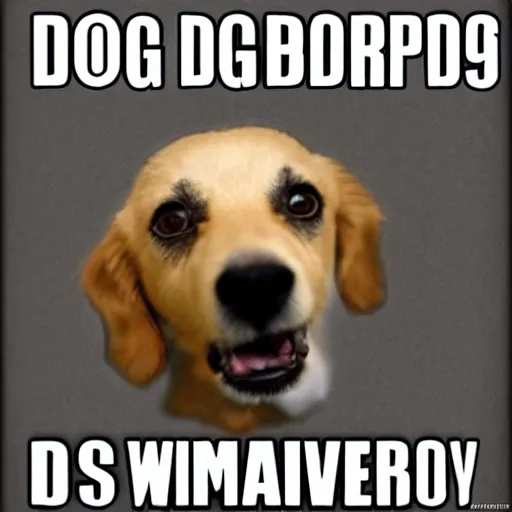 Image similar to dog derping away in derpsville, wombo