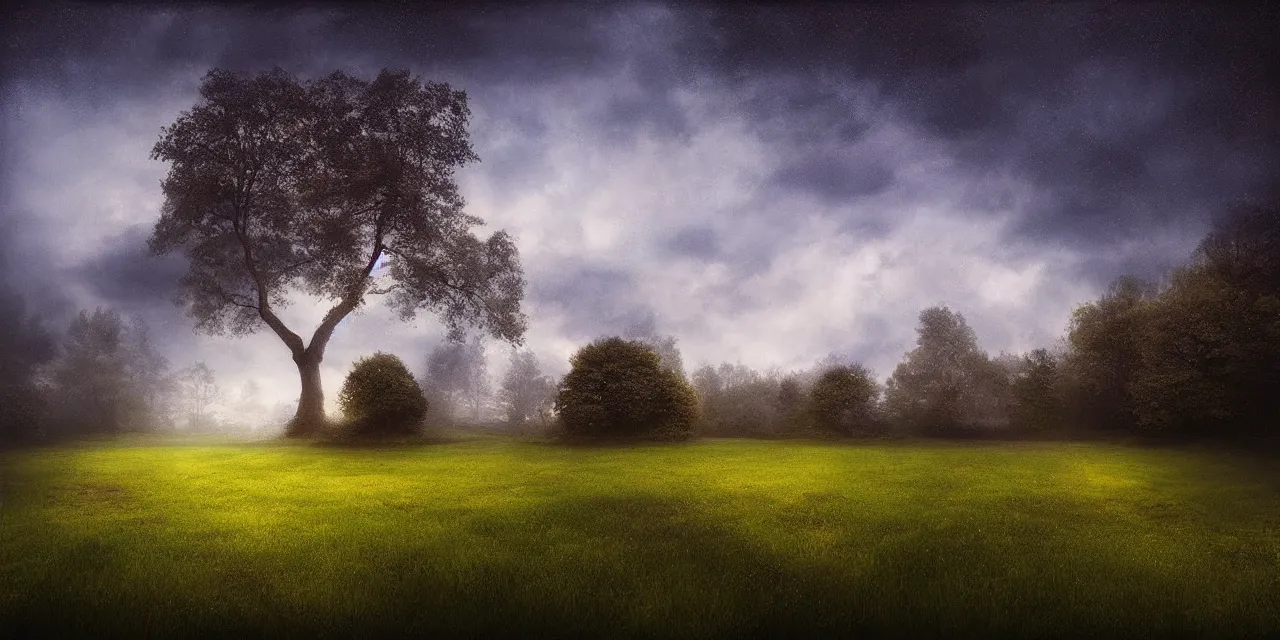 Image similar to a beautiful painting of heaven garden by mikko lagerstedt