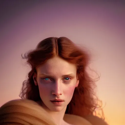 Image similar to photographic portrait of a stunningly beautiful renaissance replicant female in soft dreamy light at sunset, contemporary fashion shoot, by edward robert hughes, annie leibovitz and steve mccurry, david lazar, jimmy nelsson, breathtaking, 8 k resolution, extremely detailed, beautiful, establishing shot, artistic, hyperrealistic, beautiful face, octane render