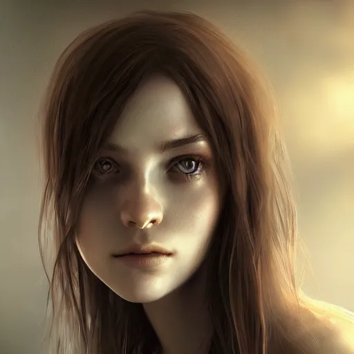 Prompt: incredibly beautiful woman with amazing eyes from another place, intricate, elegant, highly detailed, digital painting, DSLR 8K, biblical art, realism, incomprehensible detail, final fantasy & silent hill aesthetic, photorealistic, hyperrealism, breathtaking, lifelike, created by Razaras on deviantart