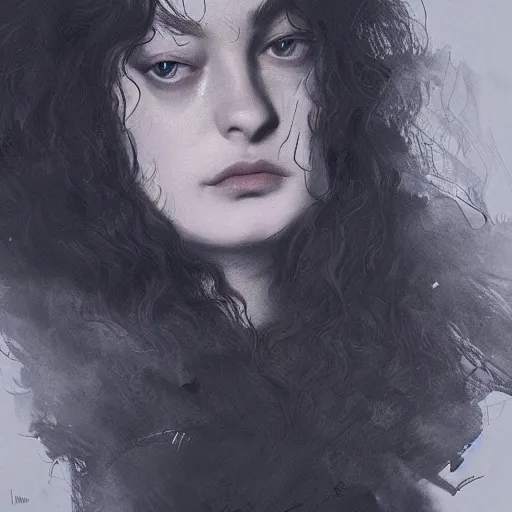 Image similar to lorde, trending on artstation