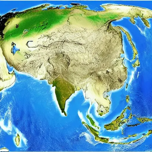 Image similar to this is a land on an unforgiving world of churning oceans and jagged coastlines. every habitable island is situated somewhere along the planet's equator where the weather is still volatile but more hospitable than any points to the north or south