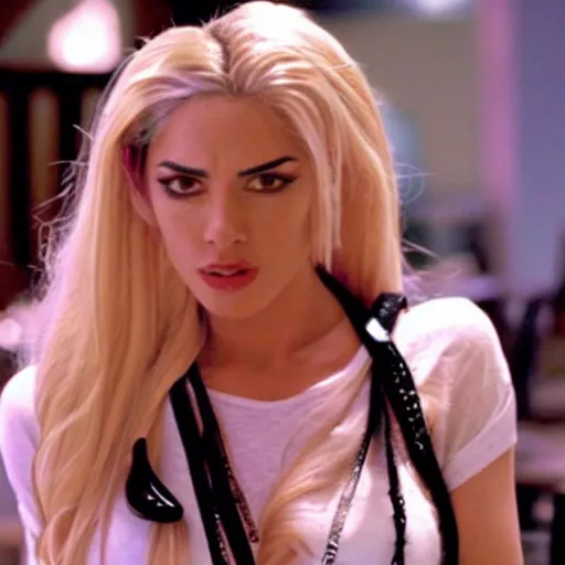 Image similar to a film still of jolyne in White Chicks(2004)