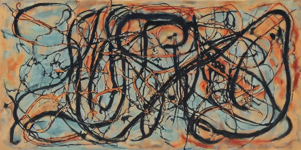 Image similar to biomechanical talisman of calm eleusian mysteries, cults, mysticism, orphic by maggi mcdonald, jackson pollock, mark rothko, sabina klein