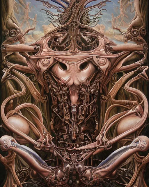 Image similar to artwork by evelyn de morgan, biomechanical, hd, hyper detailed, 4 k