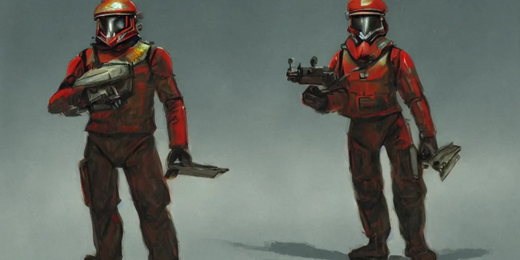 Image similar to Soviet Tesla Trooper from Red Alert 2, epic, concept art