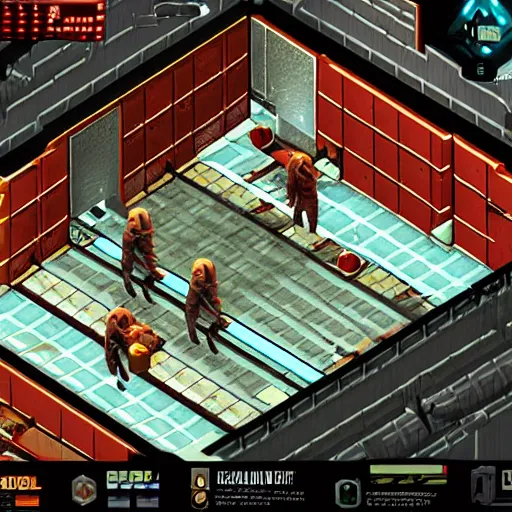 Image similar to isometric Dead Space game