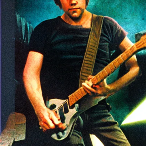 Prompt: roy buchanan as luke skywalker