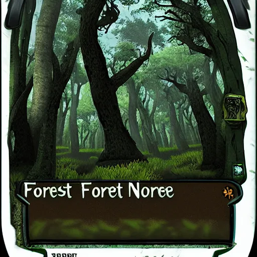 Prompt: village horror forest