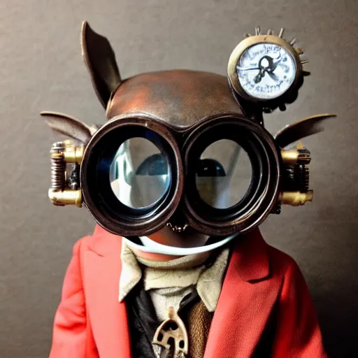 Image similar to a rat with steampunk googles, from Kenshin