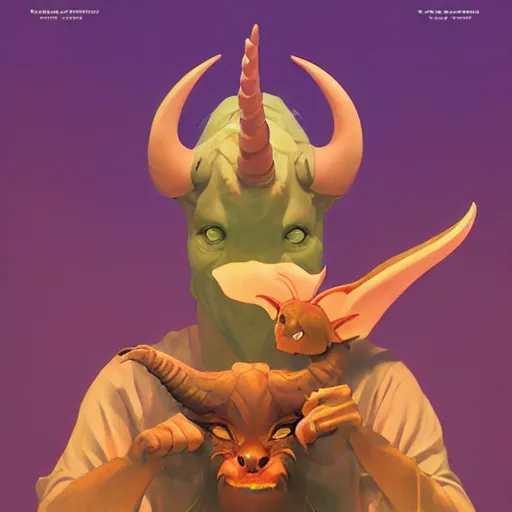 Image similar to a stylized minimalist icon of a horned demon tarot card by cory loftis and jesper ejsing and zdzisław beksinski and norman rockwell and greg rutkowski weta studio and lucasfilm behance hd global illumination - c 1 0