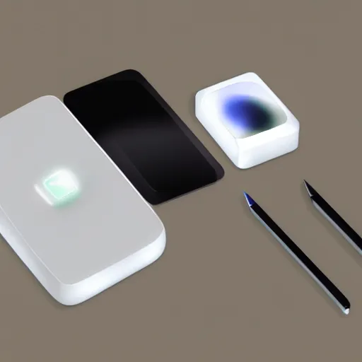 Image similar to Samsung SmartThings, concept art, designed by Apple Inc and Joongwon Jeong, studio ambient lighting