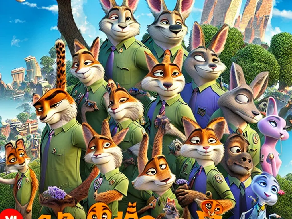 Image similar to zootopia