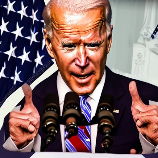 Image similar to joe biden beat up and miserable slit throat laying down crying super realistic 4k high detail