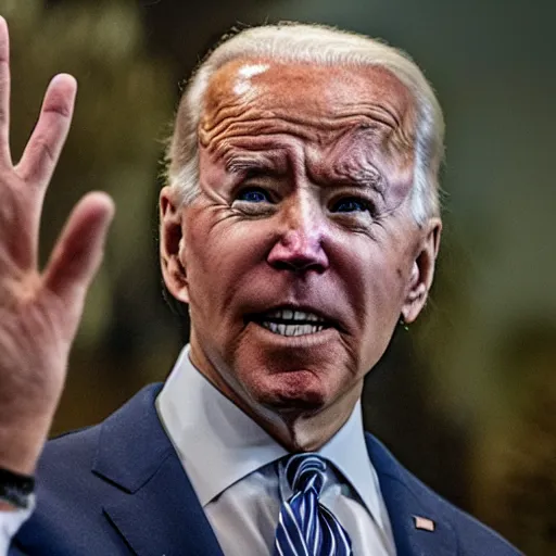 Image similar to joe biden as groot