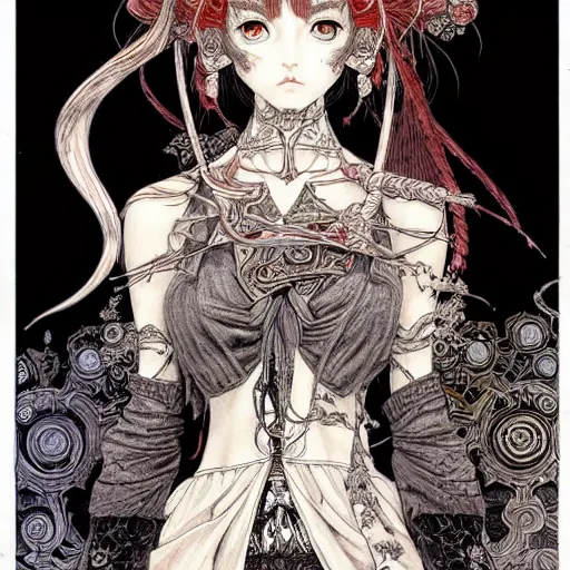 Image similar to prompt: Portrait painted in world of Warcraft style drawn by Vania Zouravliov and Takato Yamamoto, inspired by Fables, intricate acrylic gouache painting, high detail, sharp high detail, manga and anime 2000