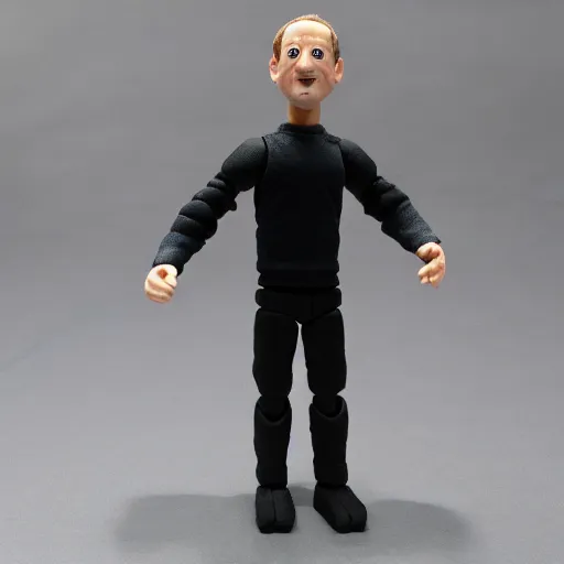 Image similar to Mark Zuckerberg action figure with Kung Fu grip, photo, detailed, 4k