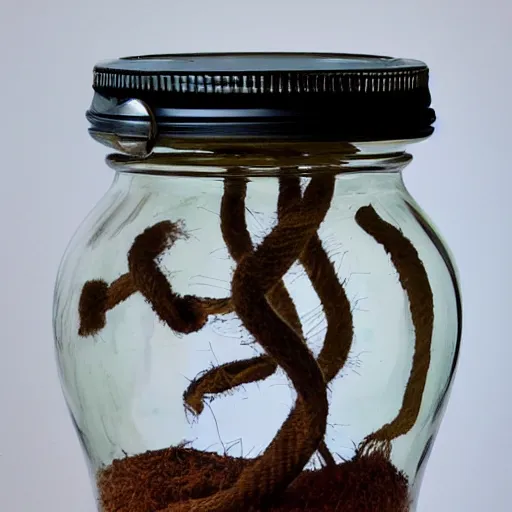 Image similar to whirlwind of air in a jar