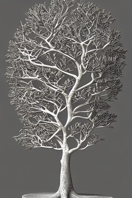 Prompt: a tree, by tous, intricate, elegant, highly detailed, smooth, sharp focus, artstation