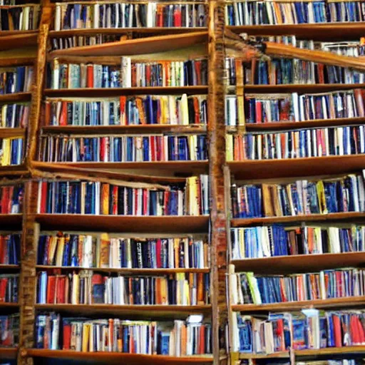 Image similar to hills of books