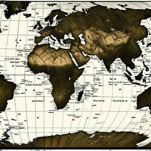 Prompt: world map