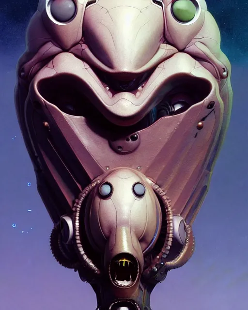 Prompt: Full shot of a venus squid monster astronaut defined facial features, intricate abstract. cyberpunk, symmetrical facial features. By Richard Corben By Ruan Jia and Artgerm and Range Murata and WLOP and Ross Tran and William-Adolphe Bouguereau and Beeple. Key Art. Fantasy Illustration. award winning, Artstation, intricate details, realistic, Hyperdetailed, clean ink detailed line drawing, 8k resolution.