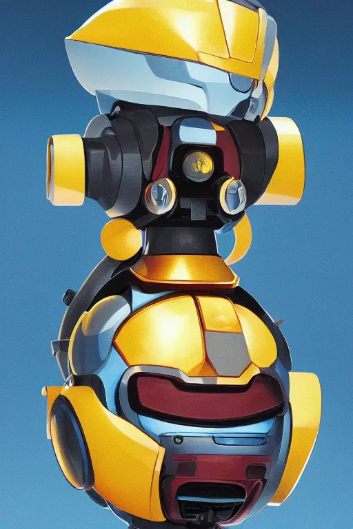 Image similar to metabots medabots medarotto medarot robot minimalist comics helmet mask neon cybereye, behance hd by jesper ejsing, by rhads, makoto shinkai and lois van baarle, ilya kuvshinov, rossdraws global illumination ray tracing hdr radiating a glowing aura