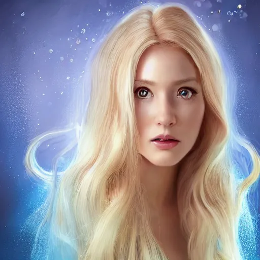 Image similar to disney princess with long blonde hair wearing elegant silk dress yelling at xbox : : weta disney pixar movie still photo : : hi - fructose, decadent highly - detailed digital painting, symmetrical face, golden ratio, octane render, artstation, smooth, sharp focus, artgerm, mucha, loish, wlop