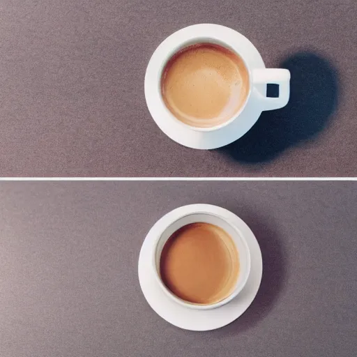 Image similar to apple design of a cup of coffee