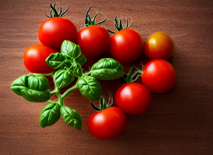 Image similar to tomatoes sprouting out of a cat. fantasy magic style. highly detailed 8 k. intricate. lifelike. soft light. sony a 7 r iv 5 5 mm. [ cinematic post - processing ].