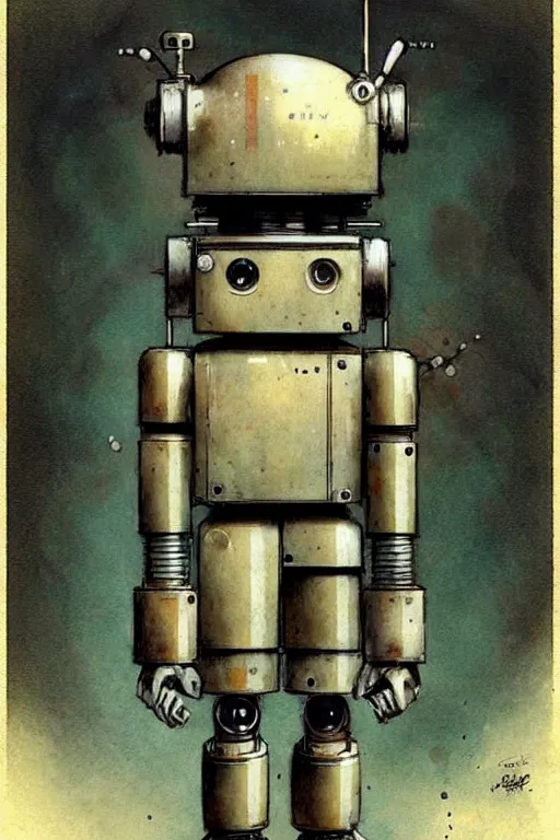 Image similar to ( ( ( ( ( 1 9 5 0 s retro future robot android industrial. muted colors. ) ) ) ) ) by jean - baptiste monge!!!!!!!!!!!!!!!!!!!!!!!!!!!!!!