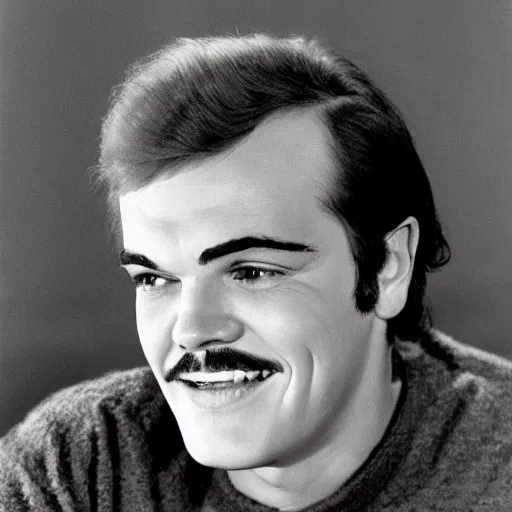 Image similar to young jack nicholson by matisse and disney