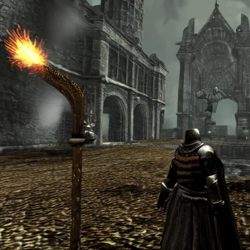 Image similar to screenshot dark souls