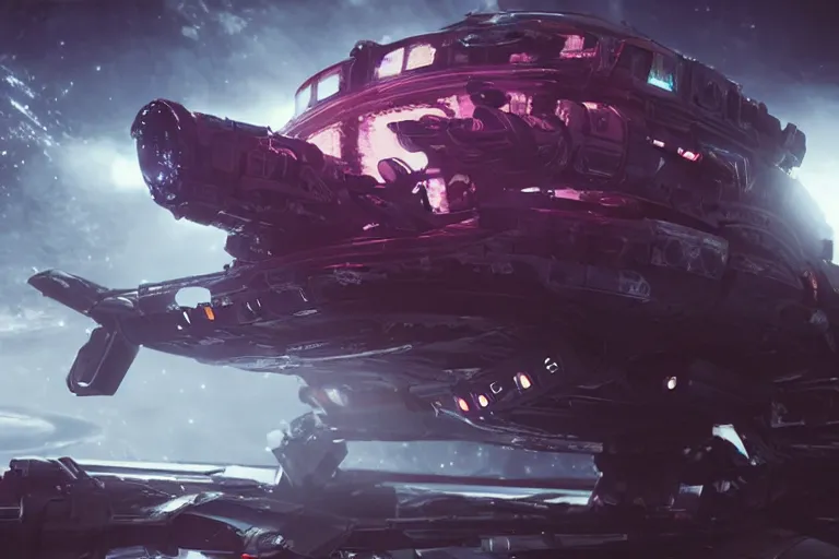 Image similar to VFX movie of a futuristic inhuman alien spacemarines in future spaceship, firing gun at space pirates detailed creature skin neon lighting by Emmanuel Lubezki