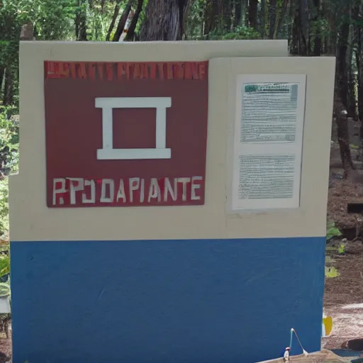 Prompt: still photo from a dharma initiative station orientation video