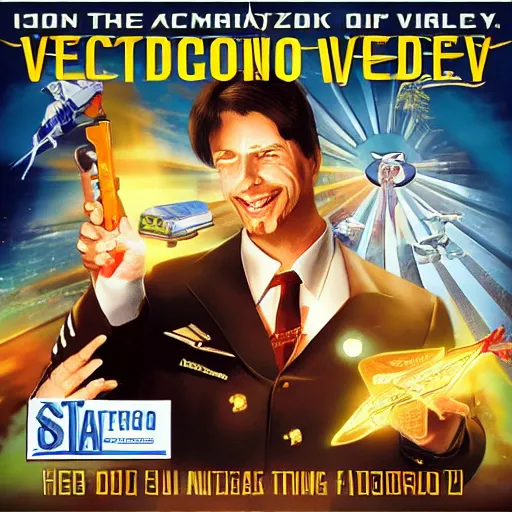 Prompt: scientology the video game