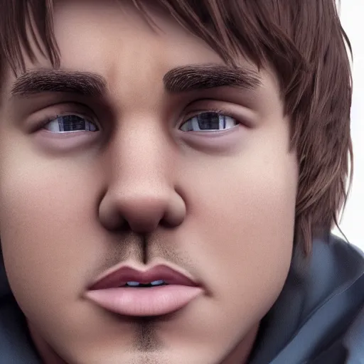 Image similar to hyperrealistic dslr film still of justin beiber with exaggerated overbite, buck - teeth, stunning 8 k octane comprehensive 3 d render, inspired by istvan sandorfi & greg rutkowski & unreal engine, perfect symmetry, dim volumetric cinematic lighting, extremely hyper - detailed, incredibly real lifelike attributes & flesh texture, intricate, masterpiece, artstation