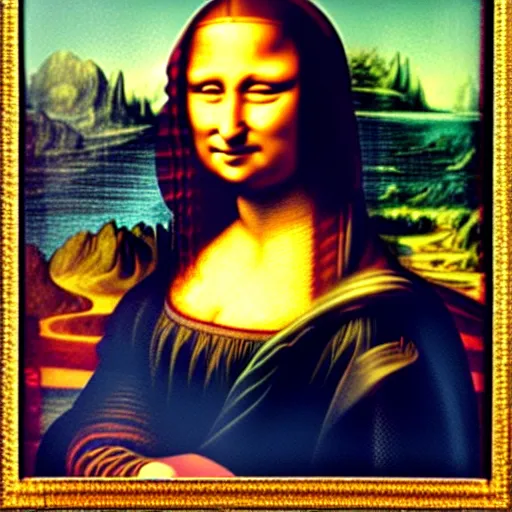 Image similar to the model of the Mona Lisa in real life, portrait photo