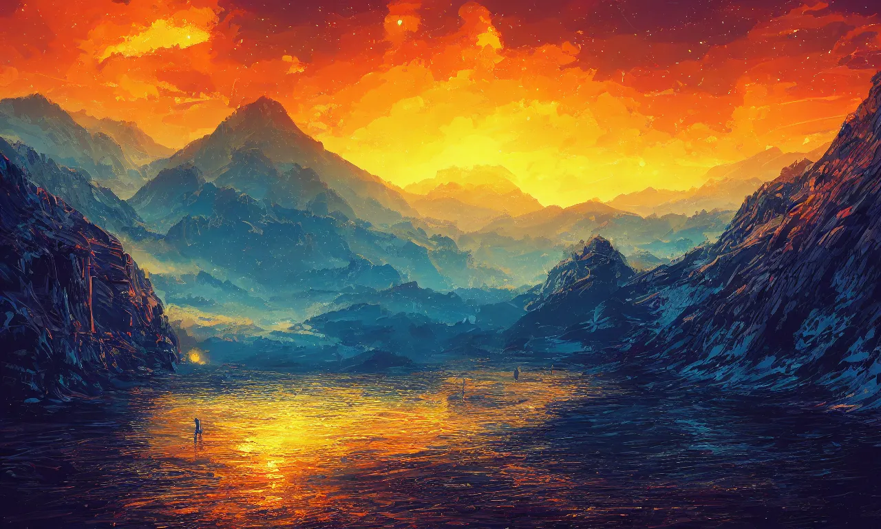 Image similar to alena aenami artworks in 4 k