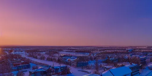 Image similar to Luleå skyline winter cinematic