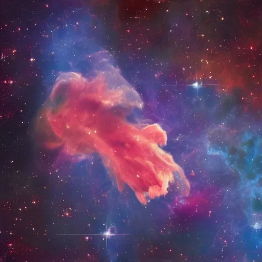 Image similar to the chicken nebula