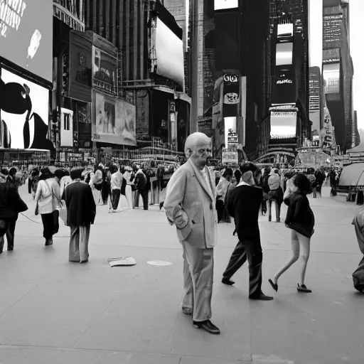 Prompt: photorealistic photos nick ut and eddie adams and margaret bourke and yousuf karshs and alfred eisenstaedt, smooth, sharp details, 5 k extremely detailed, aesthetic / tribe in time square