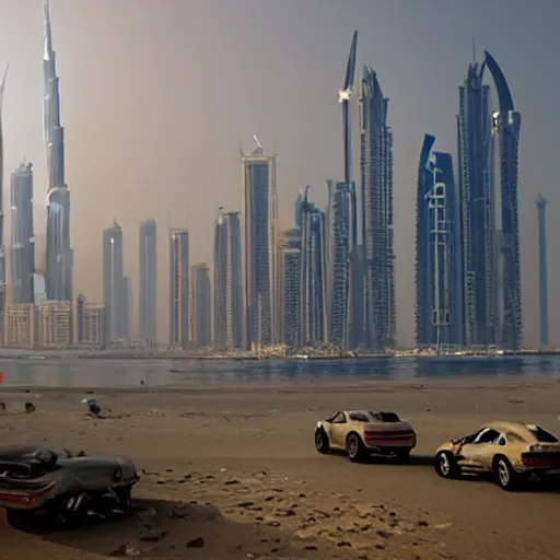 Image similar to gta : dubai, by jacub rozalski