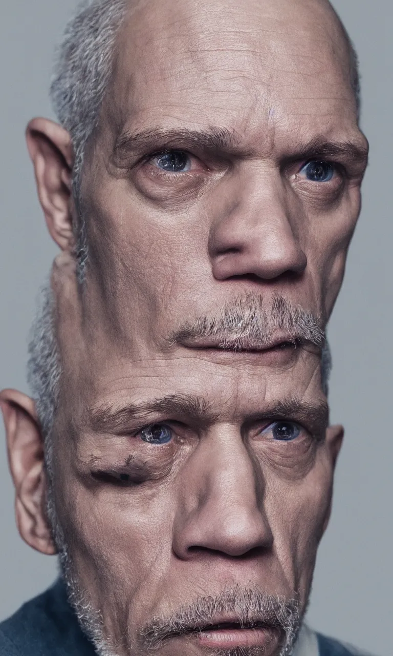 Prompt: color photorealistic 4 k portrait of john malkovich